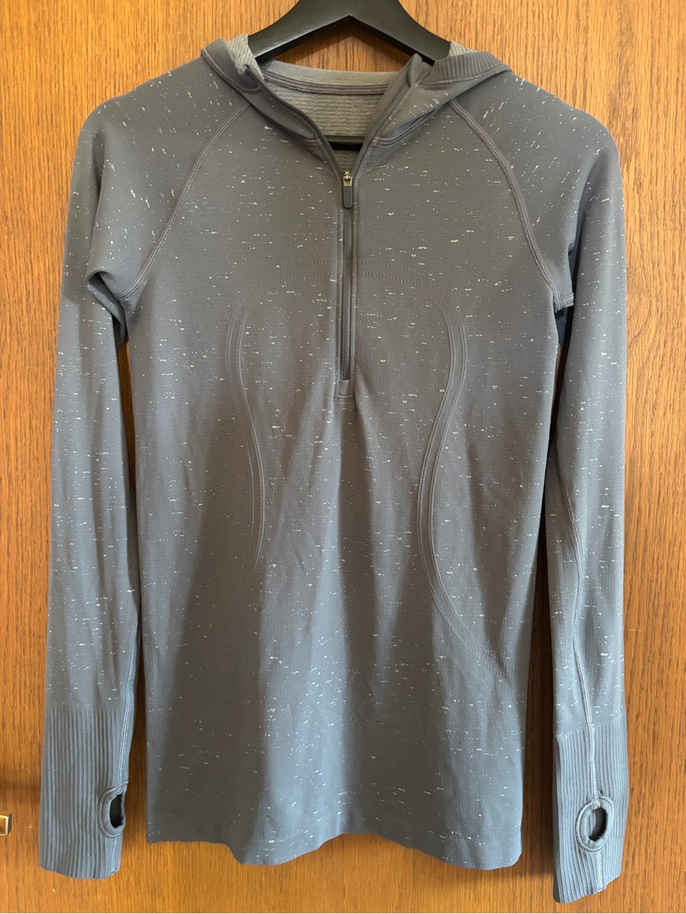 lululemon Swiftly Tech Hooded 1/2 Zip Nebula/White
